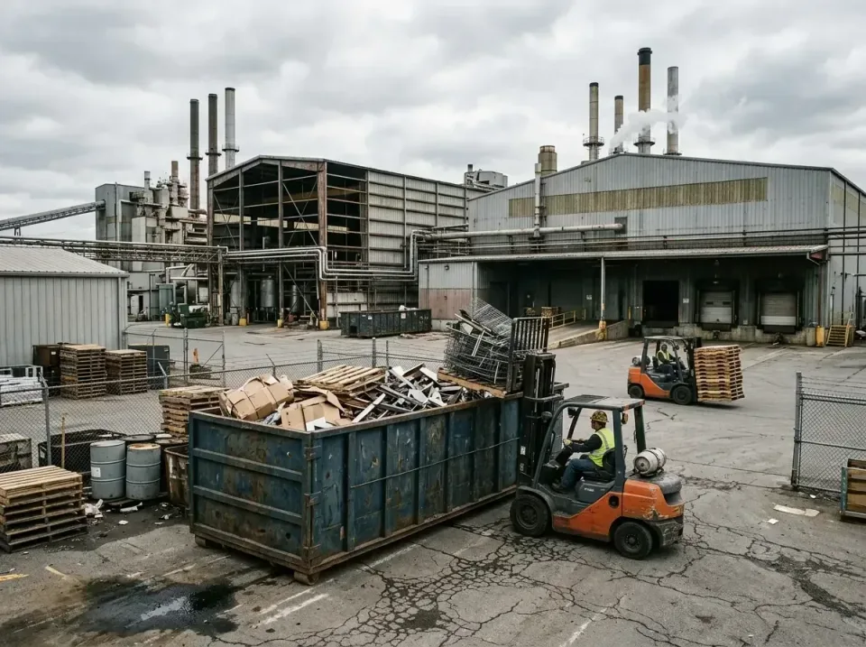 industrial-factory-scrap-conta-003 — frequently asked questions, Cheap Roll-off Dumpster Rentals in South Point, OH